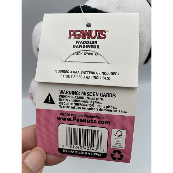 NEW With Tags Animated Snoopy Plush Waddler Walks and Blows Kisses to Music 🎶 - Picture 8 of 13